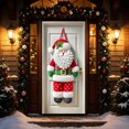 thumbnail image 6 of Dalxymotic Christmas Door Tapestry, Xmas Front Door Hanging Cloth Cover, Christmas Decorations Indoor Outdoor, Winter Indoor Tapestry Cover Decor for Door, Wall, Bedroom, Home, 6 of 9