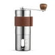 thumbnail image 1 of Molinillo de café manual de mano con molino de cerámica de molienda ajustable Soporte de madera de c Tomshoo Molinillo de cafe, 1 of 7