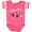 Football Pink and White, variant on Inktastic Born to Race Pink Race Car Boys or Girls Baby Bodysuit
