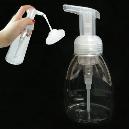 Clear Empty Plastic Foamer Hand Soap Dispenser Foam Pump Bottle 296 ml 10 oz (Best Foaming Soap Dispenser)
