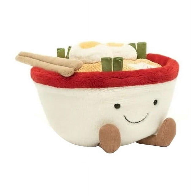 Jellycat Stuffed Animal,Pulled Noodles Plush Toy, 4" Pulled Noodles Soft Plush Toys Fun Bashful Cute Stuffed Plush Toy | Little | Classic Children's Gift
