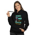 thumbnail image 2 of Pitbull Dad Like a Regular Dad Only Cooler Happy Father's Day Hoodie Unisex Merch Hoodies Terrier Dog Lover - 02007, 2 of 6