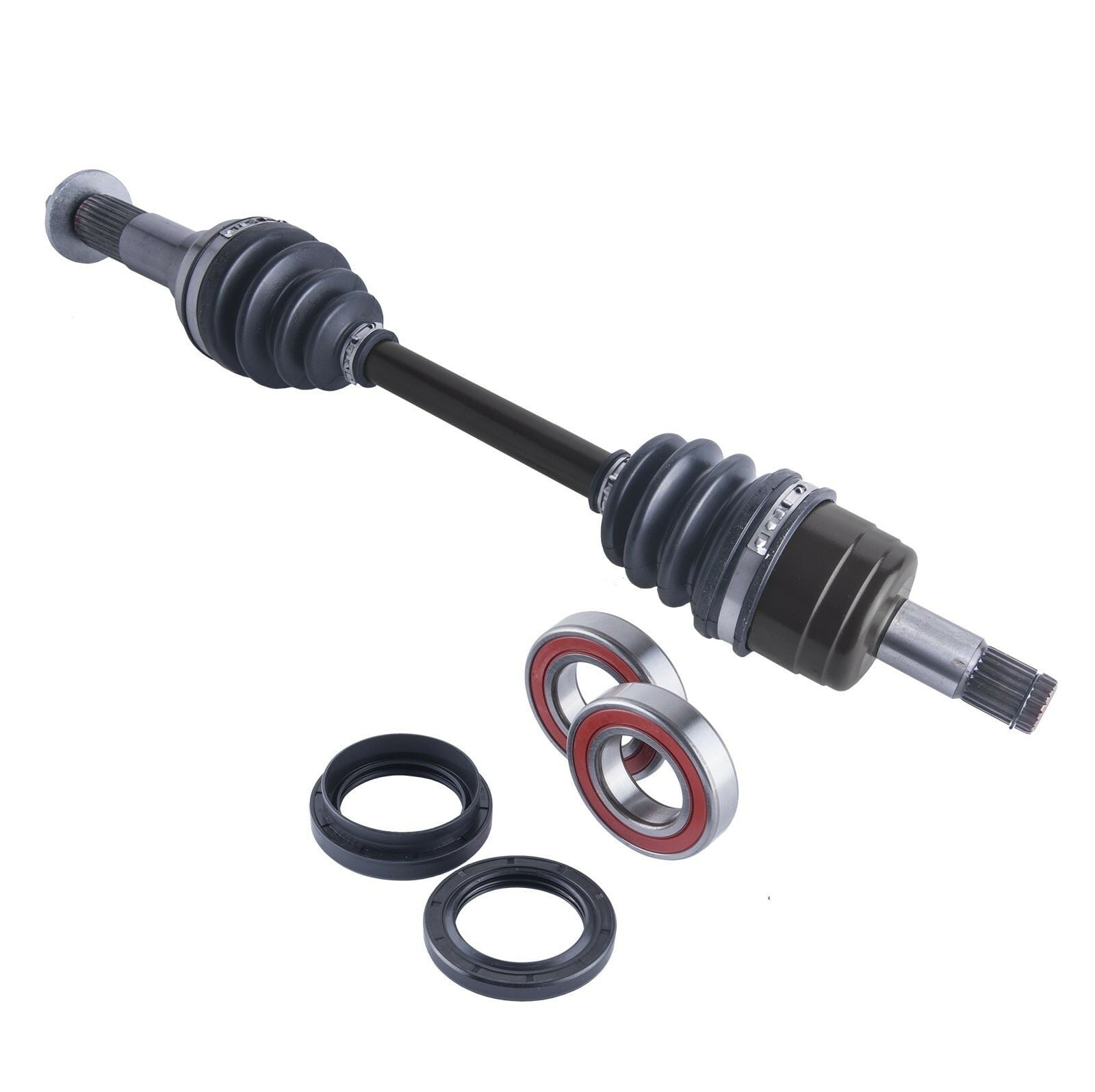 East Lake Axle rear cv axles & differential seal kit compatible with Yamaha Big Bear 400 2007 2008 2009 2010 2011 2012 