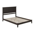 thumbnail image 4 of AFI Madison Queen Low Profile Wood Platform Bed, Espresso, 4 of 6