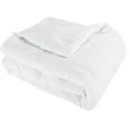 Pintuck White 5pc Comforter Set Queen