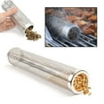 thumbnail image 4 of 12 Inch Stainless Steel Round Pellet Tube Smoker for BBQ Enhanced Smoke Flavor, 4 of 8
