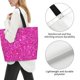 thumbnail image 3 of Easygdp Rose Red Glitter Bolsas Tote para Mujer, Bolsos de Hombro para Viaje, Bolsos de Mano de Gran Capacidad para Compras y Trabajo, 3 of 8