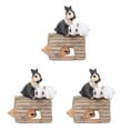 thumbnail image 1 of Simulación de modelo de animal salvaje, juego de conejito, juguete de simulación de plástico, regalo de fiesta, modelo tridimensional, proyecto escolar, 1 of 8