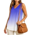 thumbnail image 5 of Long Tank Tops For Women Sevevn Womens Print Tank-Neck Plus Size Basic Casual Flowy Summer Sleeveless T-Shirt Basic Tank Tops For Women, 5 of 8