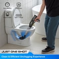 thumbnail image 2 of Desatascador eléctrico AMPFORCE High-Pressure Air 8V, 2 of 8