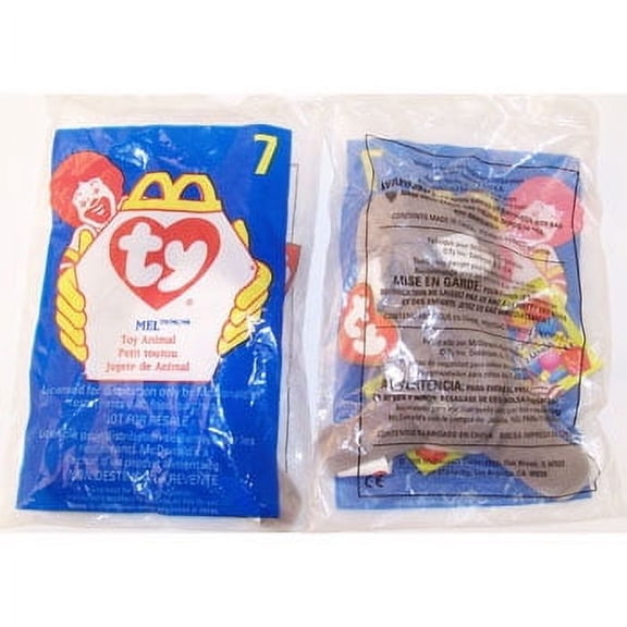TY McDonald's Teenie Beanie - #7 MEL the Koala (1998) (4.5 inch)