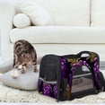 thumbnail image 7 of Grape Pet Supplies: Fabric 900D Oxford Cloth Sherpa Nylon Pet Bag 17x10x11.8 in 43x26x30 Cm, 7 of 7