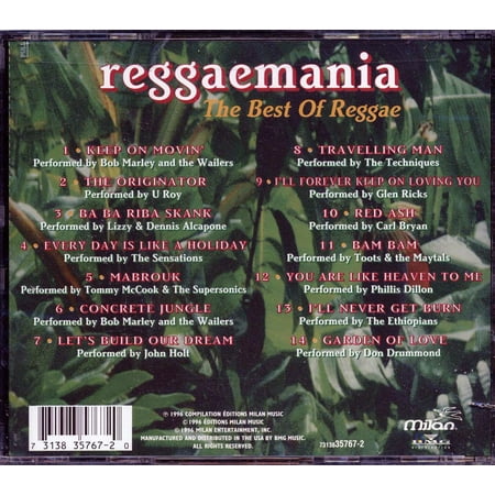 The Techniques, Don Drummond, The Ethiopians, Etc. - Reggaemania: The Best Of Reggae (marked/ltd stock) - CD