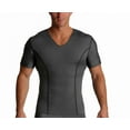 thumbnail image 5 of Insta Slim I.S.Pro USA Activewear Compression V-neck W/Contrast Stitching VA0221, 5 of 6