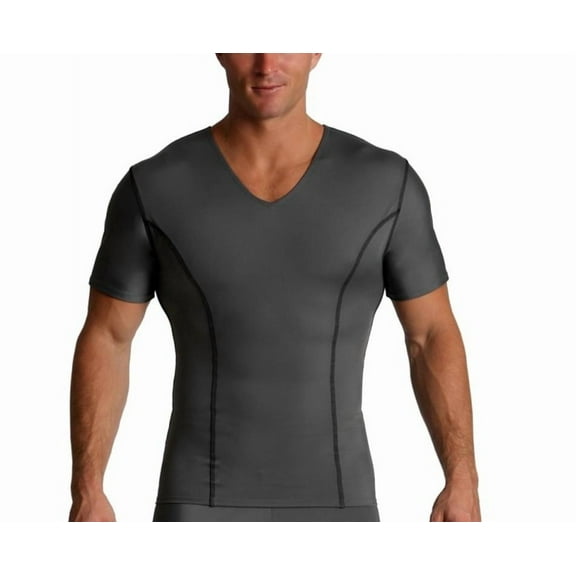 Insta Slim I.S.Pro USA Activewear Compression V-neck W/Contrast Stitching VA0221