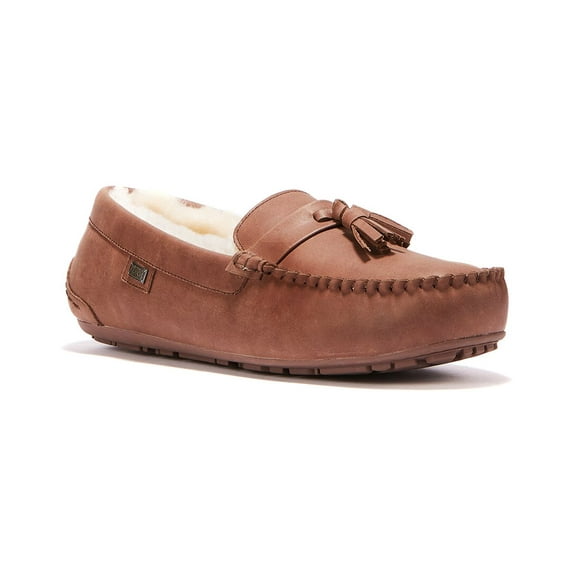 Australia Luxe Collective Sheepskin Slipper, 10, Tan