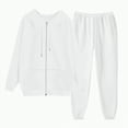 thumbnail image 2 of Towmus Sweatsuits for Women Set 2 Piece Outfits for Womens Jogging Suit Casual Long Sleeve Full Zipper Hoodied Sweatshirt Pants Sets with Pockets, 2 of 6
