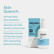 Oily Skin Moisturizer | Oil Free Daily Facial Moisturizer Gel w/ Hyaluronic Acid | Watermelon & Aloe Vera Hydrating Face Lotion | Non-Greasy Lotion for Oily Skin Types | 4 oz by Natural Outcome