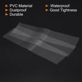 thumbnail image 4 of Uxcell 180x50mm 4.29 to 4.49 In Dia Perforated Heat Shrink Wrap Bands Clear 250 Pack, 4 of 5