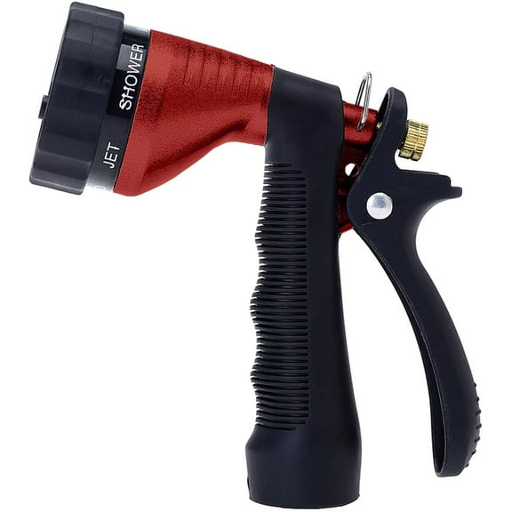 Garden Hose Nozzle 6 Sprayers Patterns Water Hose Spray Nozzle Suitable For Watering Equipment Cleaning, Car Washing