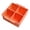 Red#5, variant on XiYing 4-Cell Silicone Ice Tray with Lid | Flexible Non-Stick Ice Cubes Mold for Freezer | Reusable Bpa-Free Ice Maker for Beverage Freezing, Snack Making & Food Storage