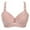 Pink, variant on Honeeladyy Women's Comfort Bra Comfortable Hollow Out Perspective Bra Underwear No Rims Thanksgiving Gifts #Ne-S