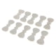 thumbnail image 4 of 10x artesanías de adorno de espalda plana para bricolaje pinzas para el cabello artesanías con lazo para el cabello 50x25x5mm Gloria Imitación perla Flatback Charm, 4 of 9