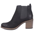 thumbnail image 3 of White Mountain Women's 2" Heel Faux Nubuck Ankle Boot (Black, 8), 3 of 12