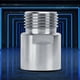 thumbnail image 3 of Convertidor adaptador de tanque de cilindro de CO2 T21-4 a W21.8-14 para barril de cerveza Soda Stream Brew, 3 of 10