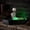 Black# Not including batteries, variant on Halloween Animated Skeleton in Coffin, Realistic Skeleton Figure with Green LED Light & Scary Sounds, Spooky Halloween Horror Skull Ghost Decor for Home Decor Party Prank