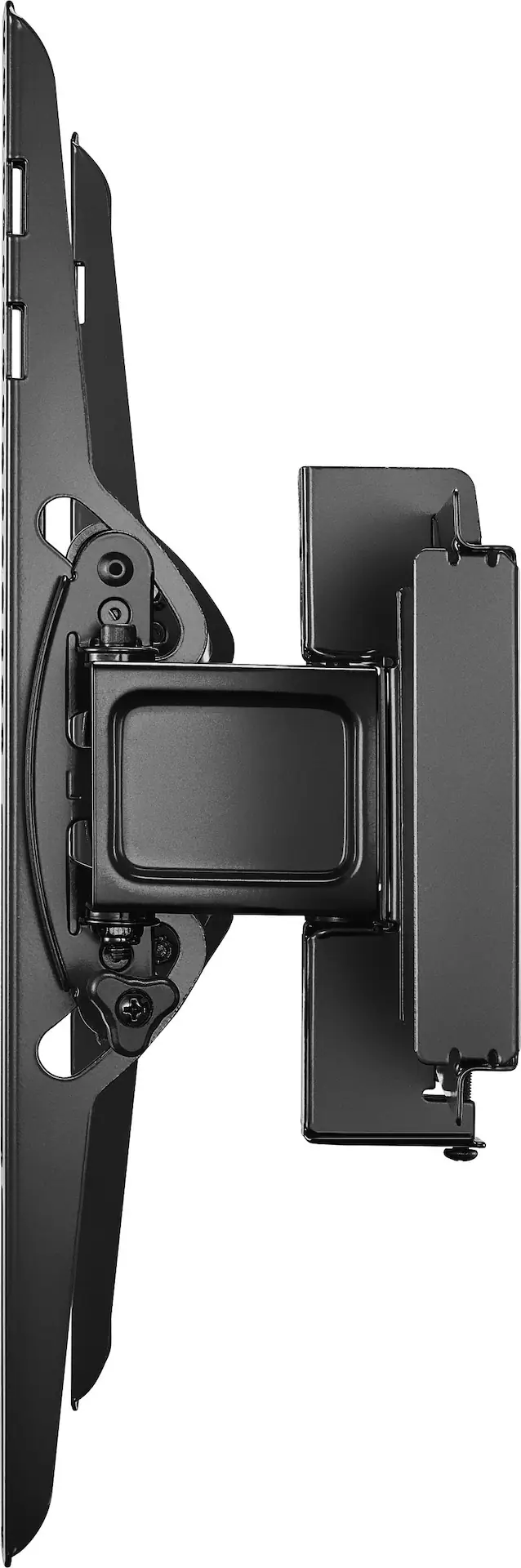 Best Buy Essentials - Extended Tilt TV Wall Mount for Most 32–70" TVs - Black