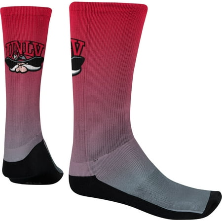 Las Vegas Stock Photo - Spectrum Sublimation Men's University of Nevada Las Vegas Fade Sublimated Socks