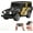 Black, variant on ATJIA Mini Alloy Remote Control Car with LED Lights 1:64 Scale 2.4Ghz Remote and App Control Toy Car