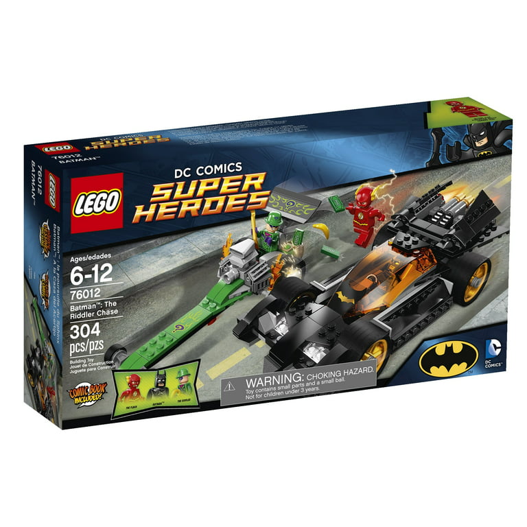 Mob effektivitet Tænke LEGO Superheroes 76012 Batman: The Riddler Chase - Walmart.com