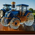 thumbnail image 2 of 300ML Car Shaped Whiskey Decanter - Art Statue, Tractor Whiskey Bottle, Creative Leak-proof Empty Wine Bottle Dispenser, 2 of 3