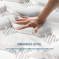 thumbnail image 6 of 10'' Hybrid Mattress Full with Comfort Foam, Innerspring Pillow Top, Full Size Mattress for Pressure & Pain Relief, Soft Feel but Supportive, 6 of 6