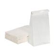 thumbnail image 1 of Bolsas de papel Uxcell Bolsas de papel blanco para supermercado 1lb 3.5x2.2x6.7 pulgadas 60g para dulces y bocadillos, paquete de 50, 1 of 7