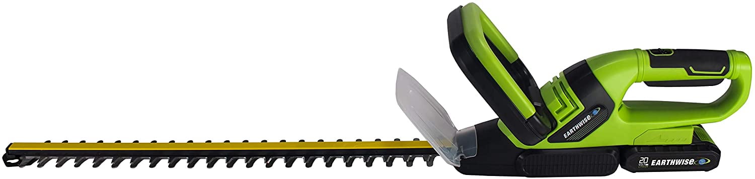 Earthwise LHT12021 Volt 20-Inch Cordless Hedge Trimmer, 2.0Ah Battery & Fast Charger Included