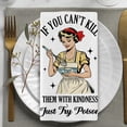 thumbnail image 4 of Funny Vintage Housewife Kitchen Dish Towels Set of 2, Housewarming Gifts for Hostess Women Baking Lover Drying Hand Towel Cooking Cloth, Retro Humorous Bathroom Home Decoration 18'' x 26'', 4 of 6