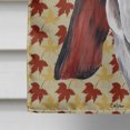 thumbnail image 4 of Carolines Treasures SC9212CHF 40 x 40 In. Basset Hound Fall Leaves Portrait Flag Canvas- House Size, 4 of 4