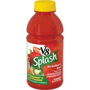 V-8 Splash, Strawberry Kiwi, 16 oz. Bottle, 12/Box