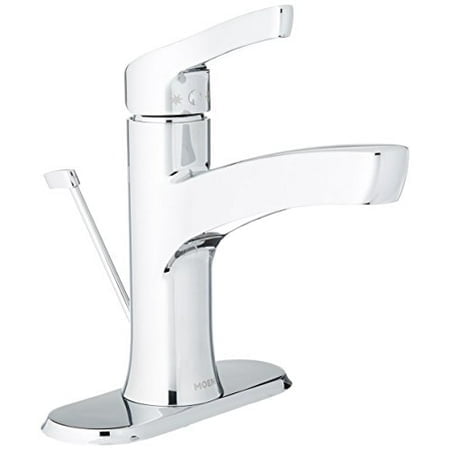 Moen WSL84733 Danika One-Handle High Arc Bathroom Faucet, Chrome