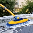 thumbnail image 4 of Car Wash Brush Mop Adjustable Aluminum Alloy Long Handle for Trailer RV, 4 of 8