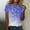 Blue, variant on Herrnalise Women's Sequin Tops Sparkly Glitter Blouses Sequined Short Sleeve Shirts for Holiday Club Night Gear up for greatness for less