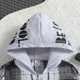 thumbnail image 4 of Gibobby Chamarra de forro polar para niños y niñasChaqueta de franela para niños pequeños a cuadros de manga larga con solapa y botones para bebés y niña(Gris, 4-5 Años), 4 of 5