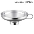 thumbnail image 1 of Embudo para mermelada gourmet Embudo de llenado de gran apertura Acero inoxidable, 1 of 5