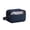 Navy, variant on Travel Toiletry Bag with Clear Window, Dry Wet Separation Cosmetic Organizer Pouch, Portable Navy Blue Makeup Case for Gym Business Trip