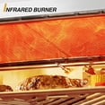 thumbnail image 6 of BIG HORN OUTDOORS 1500°F Infrared Propane Gas Grill, Portable Steak Broiler Salamander BBQ, 6 of 7