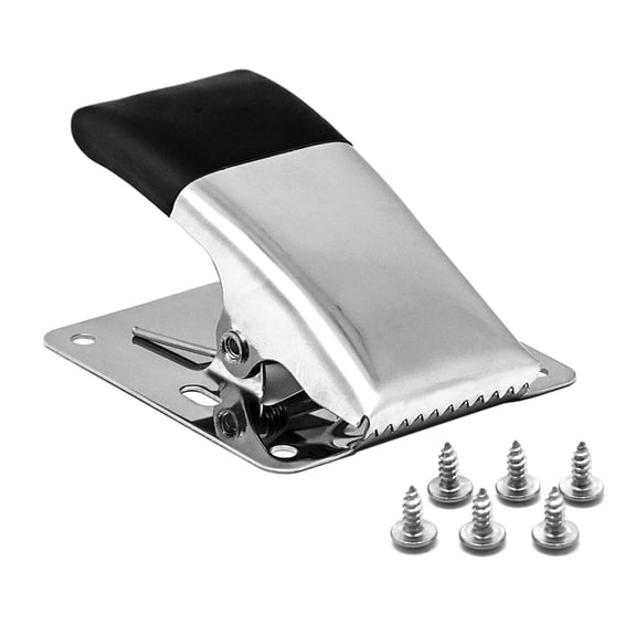 Fish Tail Clamps For Scaling Board With Rubber Sleeve For Fish Cleaning Handling
