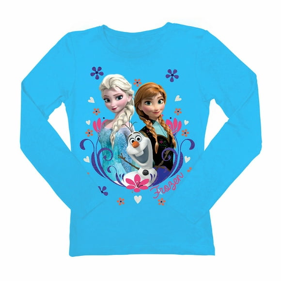 Disney Frozen Group Youth Turquoise Pullover Sweater | XL